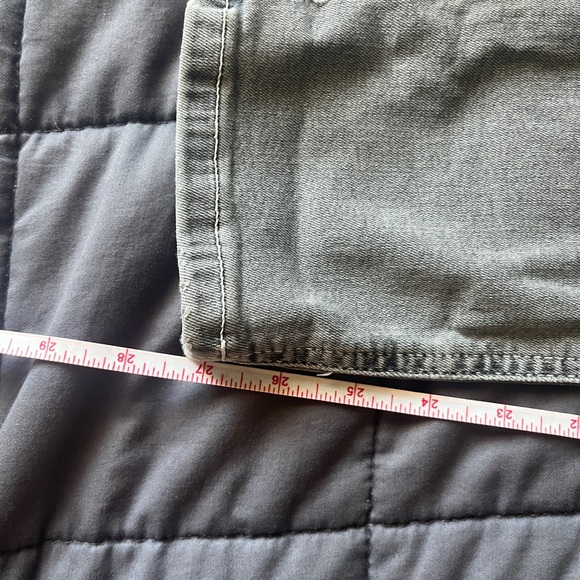 GRAY TOPSHOP STRAIGHT JEANS - Picture 7 of 7